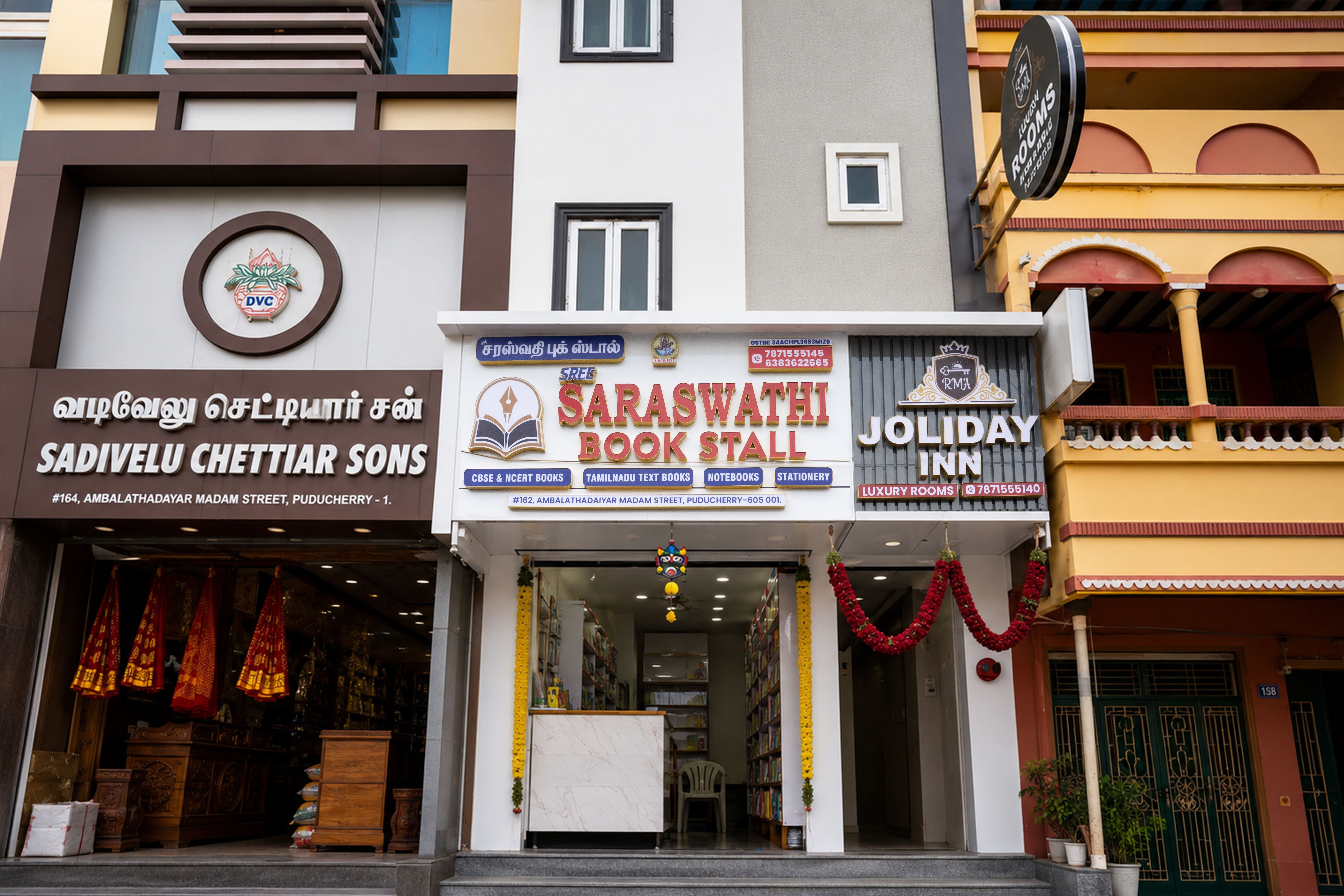 Welcome to RMA Joliday Inn — RMA Joliday Inn Heritage Town Puducherry